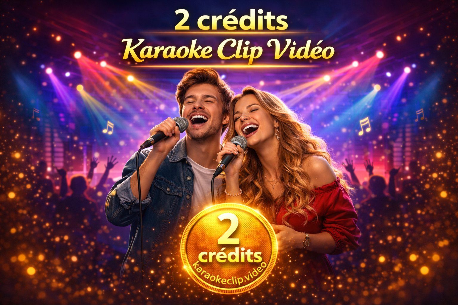 2 Créditos Karaoke Clip Vídeo