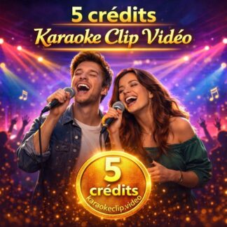 5 Crédits Karaoke Clip Vidéo