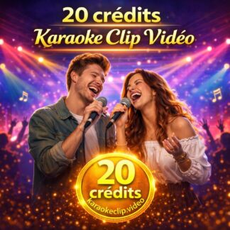 20 Crédits Karaoke Clip Vidéo